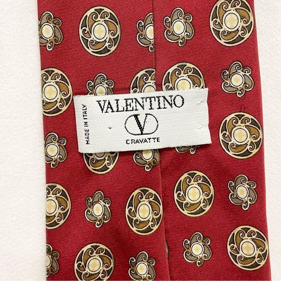 Valentino Silk Tie - Picture 6 of 7